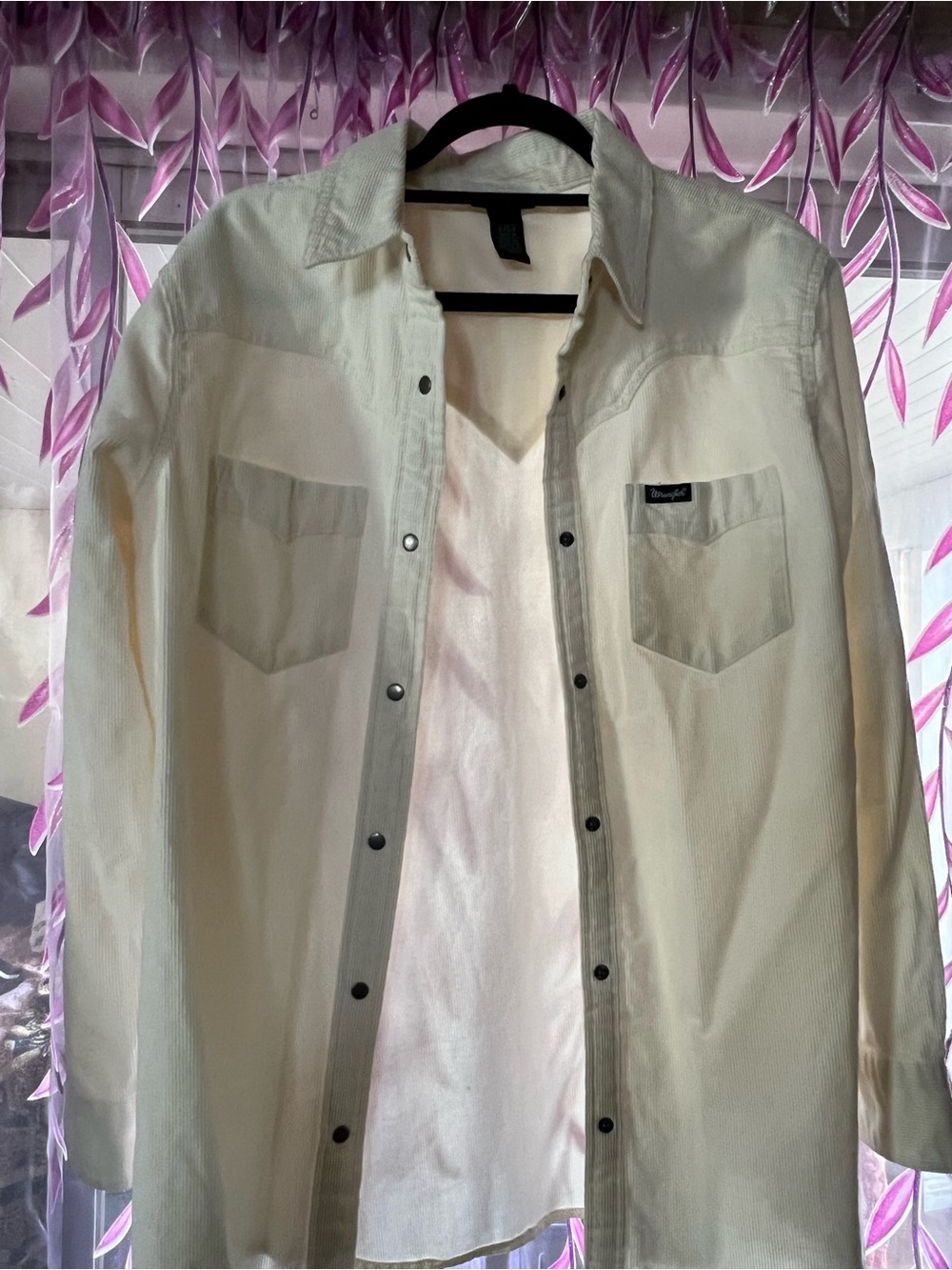 Wrangler RETRO corduroy Button-Up Shirt like new